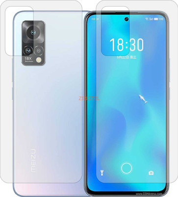 ZINGTEL Back Screen Guard for MEIZU 18X (Matte Finish)(Pack of 2)
