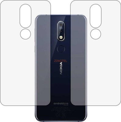 ZINGTEL Back Screen Guard for NOKIA 8.1 PLUS (Matte Finish)(Pack of 2)