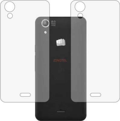 ZINGTEL Back Screen Guard for MICROMAX Q345 CANVAS SELFIE LENS (Matte Finish)(Pack of 2)