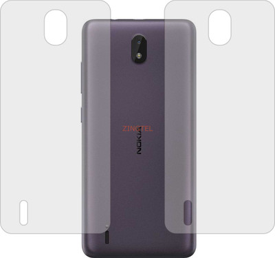 ZINGTEL Back Screen Guard for NOKIA C01 PLUS (Matte Finish)(Pack of 2)