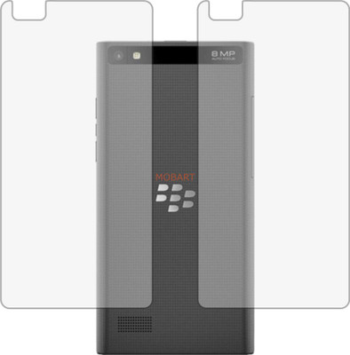 MOBART Back Screen Guard for BLACKBERRY LEAP (Matte Finish)(Pack of 2)