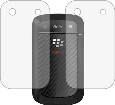 MOBART Back Screen Guard for BLACKBERRY 9900 (Matte Finish)(Pack of 2)
