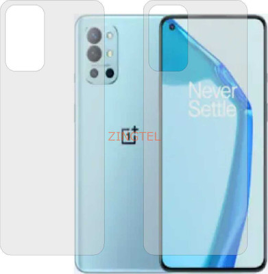 ZINGTEL Back Screen Guard for ONE PLUS 9R (Matte Finish)(Pack of 2)