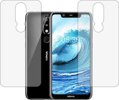 ZINGTEL Back Screen Guard for NOKIA X5 (Matte Finish)(Pack of 2)