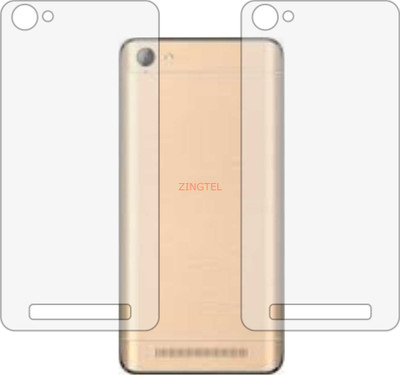 ZINGTEL Back Screen Guard for MICROMAX CANVAS JUICE A1 Q4251 (Matte Finish)(Pack of 2)