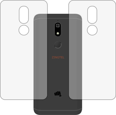 ZINGTEL Back Screen Guard for MICROMAX CANVAS INFINITY PRO (Matte Finish)(Pack of 2)