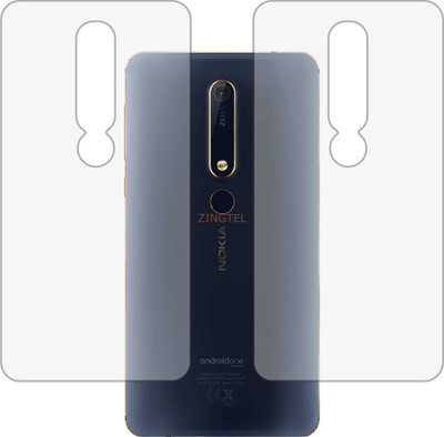 ZINGTEL Back Screen Guard for NOKIA 6.1 (Matte Finish)(Pack of 2)