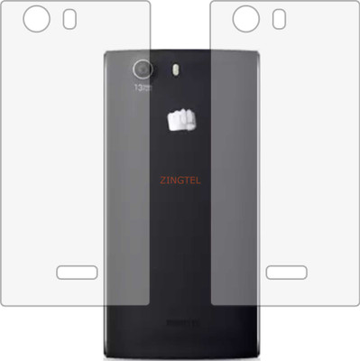 ZINGTEL Back Screen Guard for MICROMAX CANVAS NITRO 2 E311 (Matte Finish)(Pack of 2)
