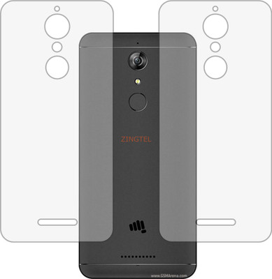 ZINGTEL Back Screen Guard for MICROMAX CANVAS INFINITY HS2 (Matte Finish)(Pack of 2)
