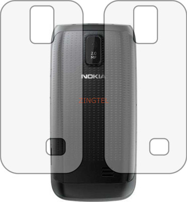 ZINGTEL Back Screen Guard for NOKIA ASHA 308 (Matte Finish)(Pack of 2)