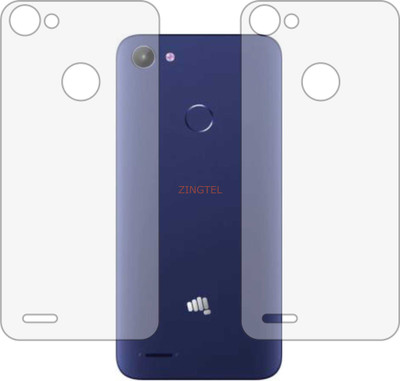 ZINGTEL Back Screen Guard for MICROMAX BHARAT 5 INFINITY EDITIO (Matte Finish)(Pack of 2)