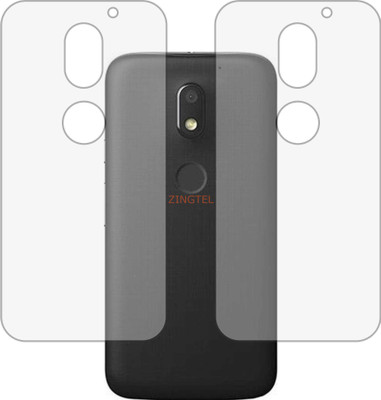 ZINGTEL Back Screen Guard for MOTOROLA MOTO E3 POWER (Matte Finish)(Pack of 2)