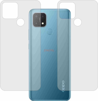 ZINGTEL Back Screen Guard for OPPO CPH2179 (A15S) (Matte Finish)(Pack of 2)