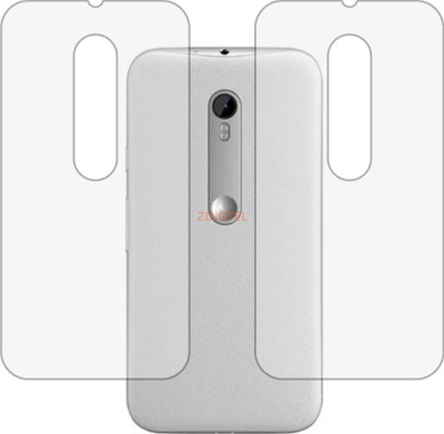 ZINGTEL Back Screen Guard for MOTOROLA MOTO G TURBO (Matte Finish)(Pack of 2)