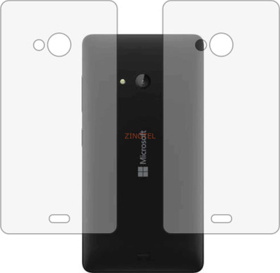 ZINGTEL Back Screen Guard for MICROSOFT LUMIA 540 DUAL SIM (Matte Finish)(Pack of 2)