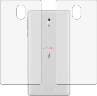 ZINGTEL Back Screen Guard for NOKIA TA-1038 (NOKIA 3) (Matte Finish)(Pack of 2)