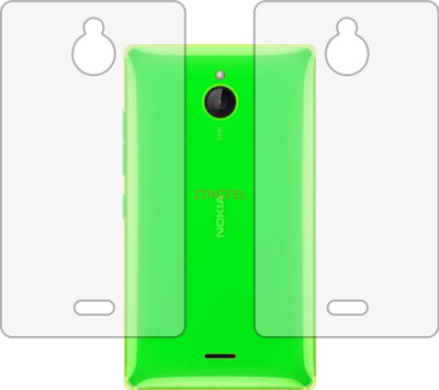 ZINGTEL Back Screen Guard for NOKIA X2 DUAL SIM (Matte Finish)(Pack of 2)