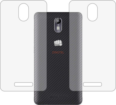 ZINGTEL Back Screen Guard for MICROMAX CANVAS EVOK E483 (Matte Finish)(Pack of 2)
