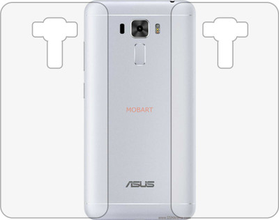 MOBART Back Screen Guard for ASUS ZENFONE 3 LASER (Matte Finish)(Pack of 2)