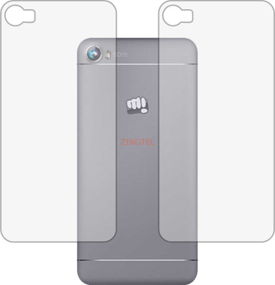 ZINGTEL Back Screen Guard for MICROMAX CANVAS FIRE 4 A107 (Matte Finish)(Pack of 2)