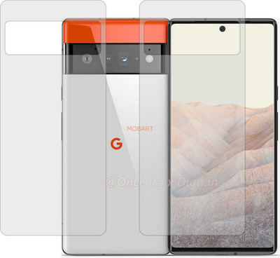 MOBART Back Screen Guard for GOOGLE PIXEL 6 PRO (Matte Finish)(Pack of 2)
