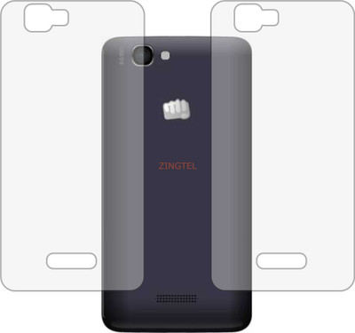 ZINGTEL Back Screen Guard for MICROMAX CANVAS 2 A120 (Matte Finish)(Pack of 2)