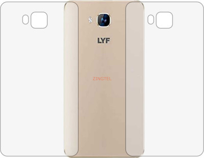 ZINGTEL Back Screen Guard for RELIANCE JIO LYF WIND 2 (Matte Finish)(Pack of 2)