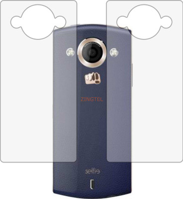 ZINGTEL Back Screen Guard for MICROMAX CANVAS SELFIE (A255) (Matte Finish)(Pack of 2)