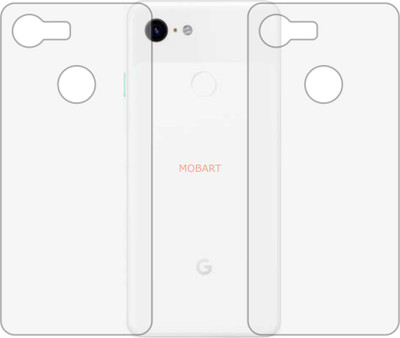 MOBART Back Screen Guard for GOOGLE PIXEL 3 (Matte Finish)(Pack of 2)