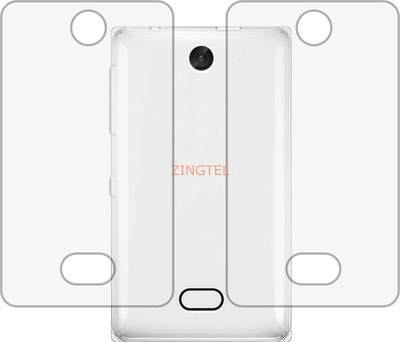 ZINGTEL Back Screen Guard for NOKIA ASHA 500 DUAL SIM (Matte Finish)(Pack of 2)
