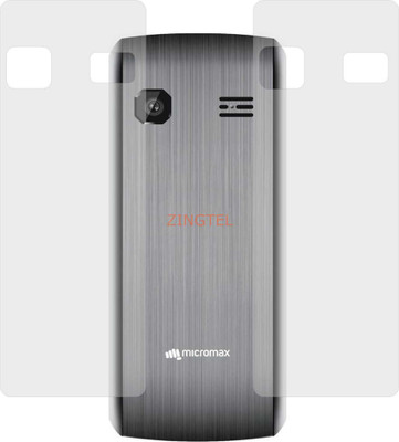 ZINGTEL Back Screen Guard for MICROMAX X754 (Matte Finish)(Pack of 2)