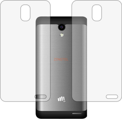 ZINGTEL Back Screen Guard for MICROMAX VDEO 2 Q4101 (Matte Finish)(Pack of 2)