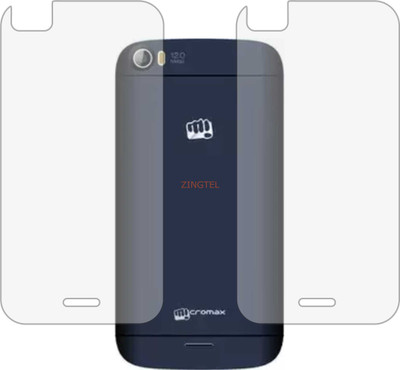 ZINGTEL Back Screen Guard for MICROMAX CANVAS DOODLE 2 A240 (Matte Finish)(Pack of 2)