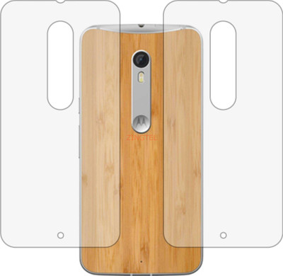 ZINGTEL Back Screen Guard for MOTO X PURE EDITION (Matte Finish)(Pack of 2)