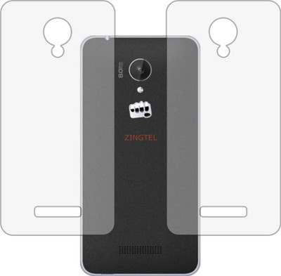 ZINGTEL Back Screen Guard for MICROMAX CANVAS SPARK 4G (Matte Finish)(Pack of 2)