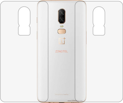 ZINGTEL Back Screen Guard for ONEPLUS 6 (Matte Finish)(Pack of 2)