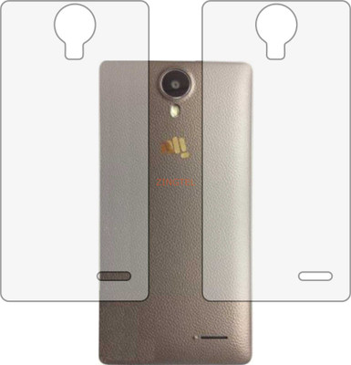 ZINGTEL Back Screen Guard for MICROMAX Q462 (CANVAS 5 LITE) (Matte Finish)(Pack of 2)