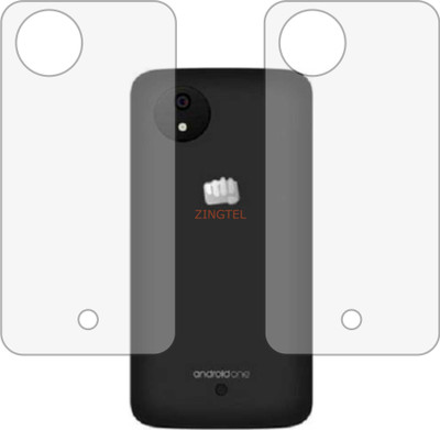 ZINGTEL Back Screen Guard for MICROMAX CANVAS A1 AQ4501 (Matte Finish)(Pack of 2)
