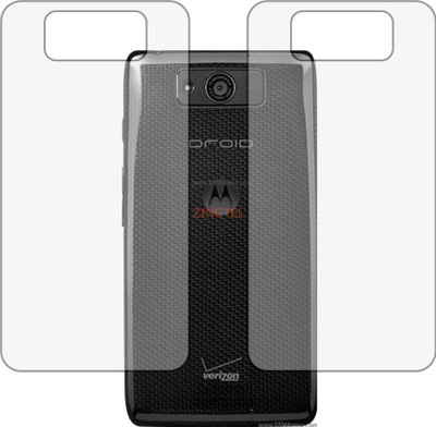 ZINGTEL Back Screen Guard for MOTOROLA MOTO DROID ULTRA (Matte Finish)(Pack of 2)