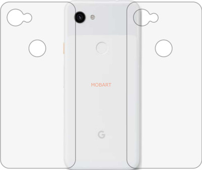 MOBART Back Screen Guard for GOOGLE PIXEL 3A (Matte Finish)(Pack of 2)
