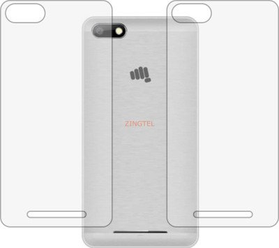ZINGTEL Back Screen Guard for MICROMAX BOLT SUPREME 4 PLUS (Matte Finish)(Pack of 2)