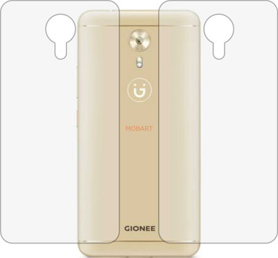 MOBART Back Screen Guard for GIONEE A1 PLUS (Matte Finish)(Pack of 2)