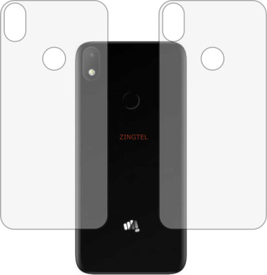 ZINGTEL Back Screen Guard for MICROMAX CANVAS 2 2018 (Matte Finish)(Pack of 2)