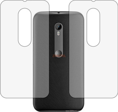 ZINGTEL Back Screen Guard for MOTOROLA MOTO G (3RD GEN) (Matte Finish)(Pack of 2)
