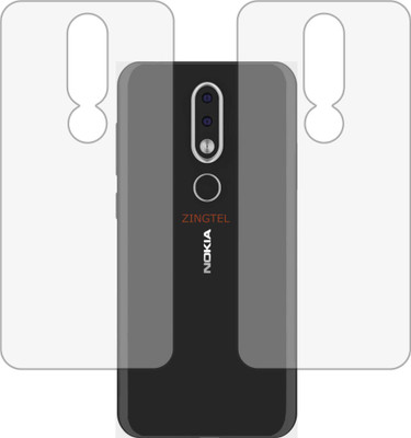 ZINGTEL Back Screen Guard for NOKIA 6 1 PLUS (Matte Finish)(Pack of 2)