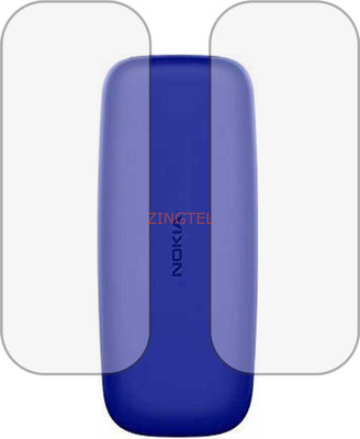 ZINGTEL Back Screen Guard for NOKIA 105 SS 2020 (Matte Finish)(Pack of 2)
