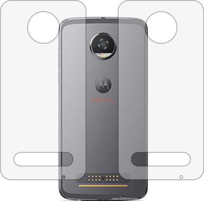 ZINGTEL Back Screen Guard for MOTOROLA XT1710 (MOTO Z2 PLAY) (Matte Finish)(Pack of 2)