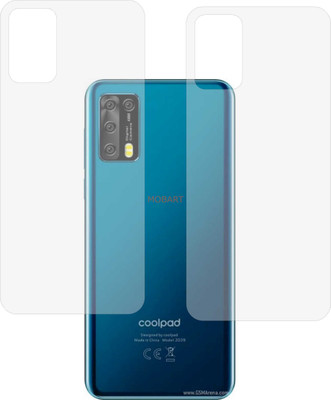 MOBART Back Screen Guard for COOLPAD COOL S (Matte Finish)(Pack of 2)