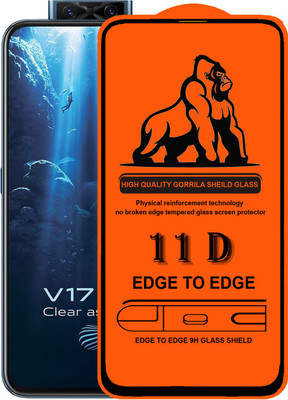 Forego Edge To Edge Tempered Glass for vivo V17 pro(Pack of 1)