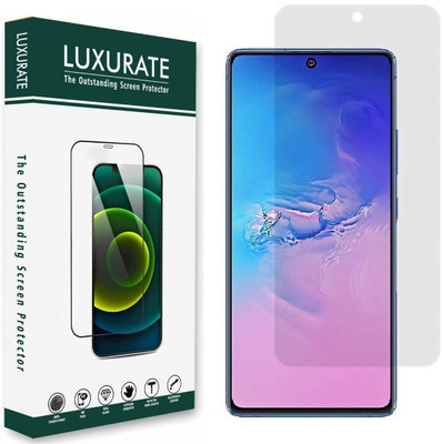 LUXURATE Edge To Edge Tempered Glass for Samsung Galaxy S20 FE 5G(Pack of 1)
